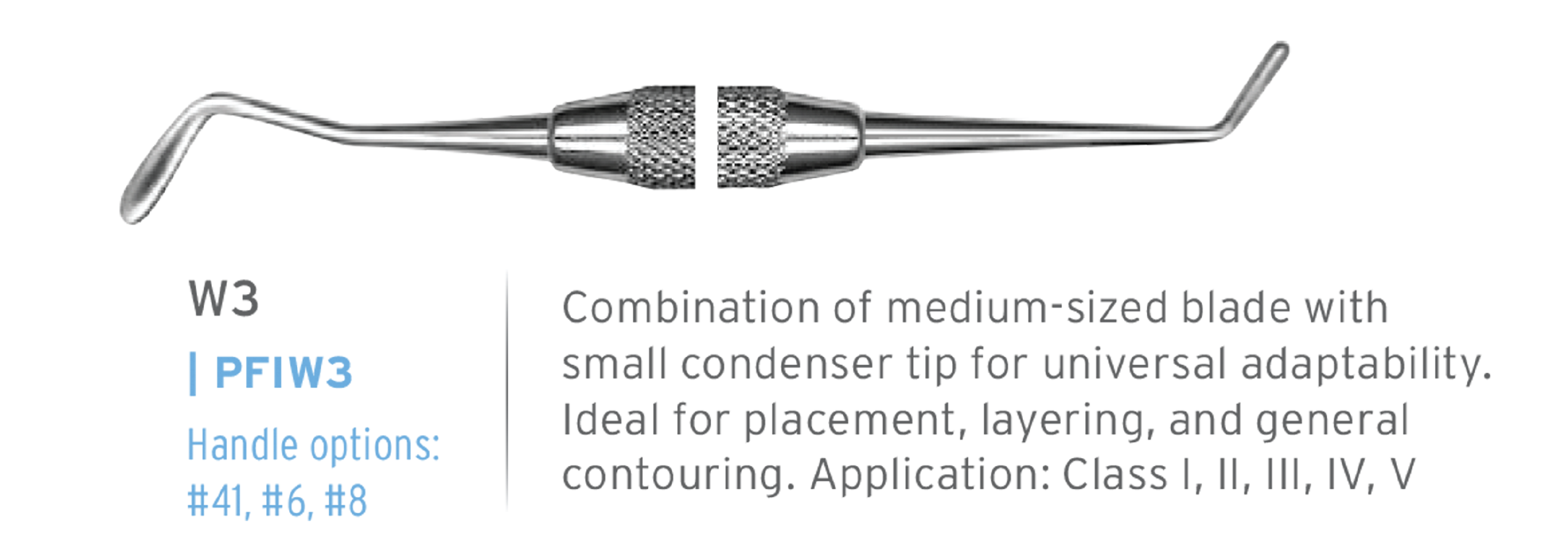 Composite Plastic Filling Instruments W